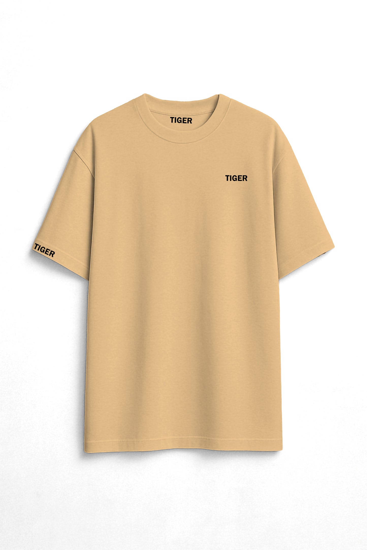 Oversized T'shirt mens street wear round neck cotton