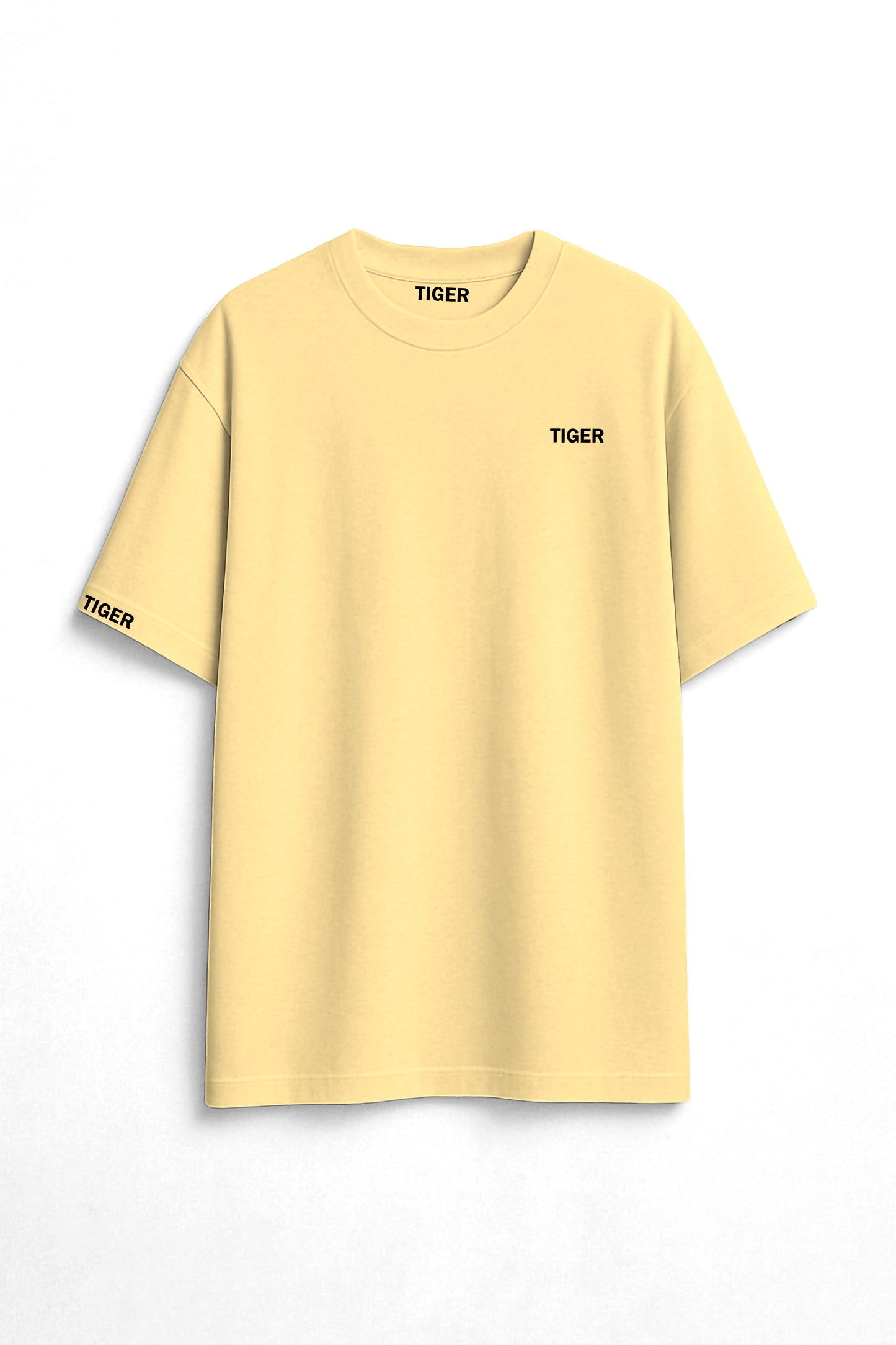 Oversized T'shirt mens street wear round neck cotton