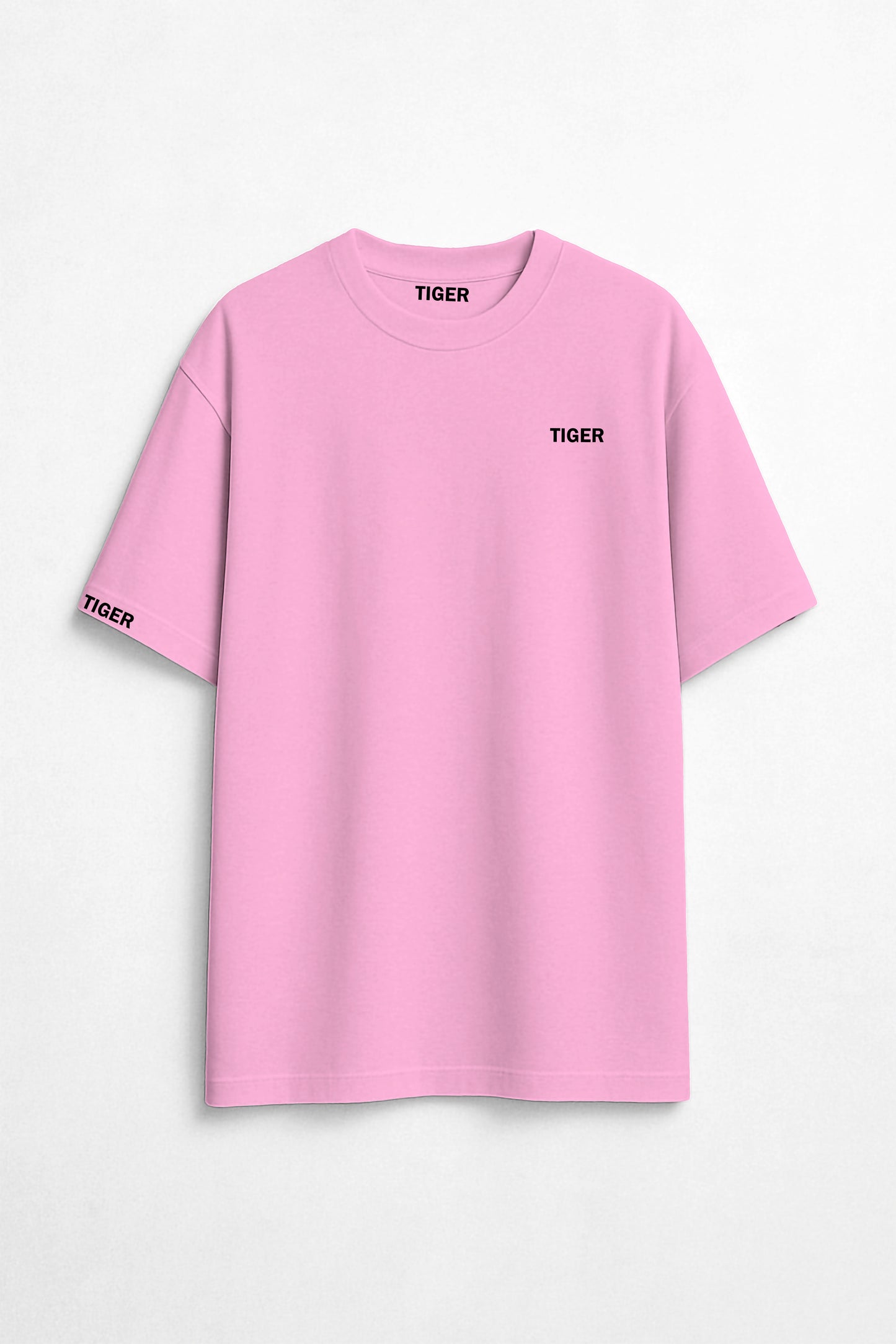 Oversized T'shirt mens street wear round neck cotton