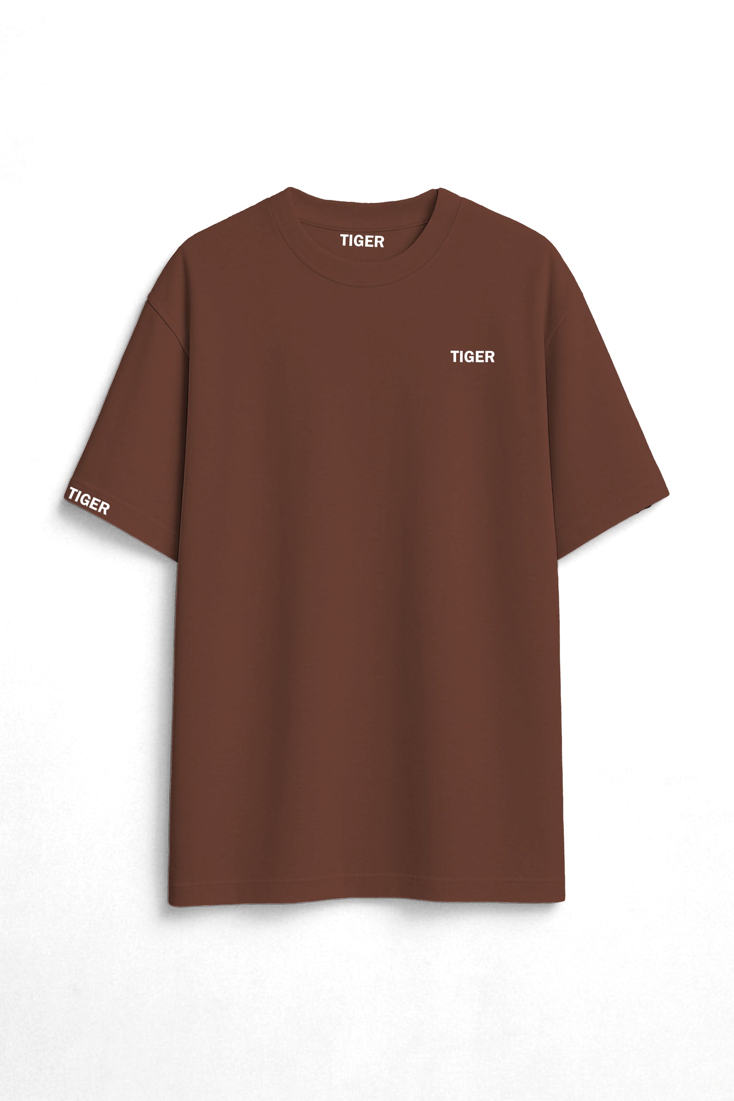 Oversized T'shirt mens street wear round neck cotton