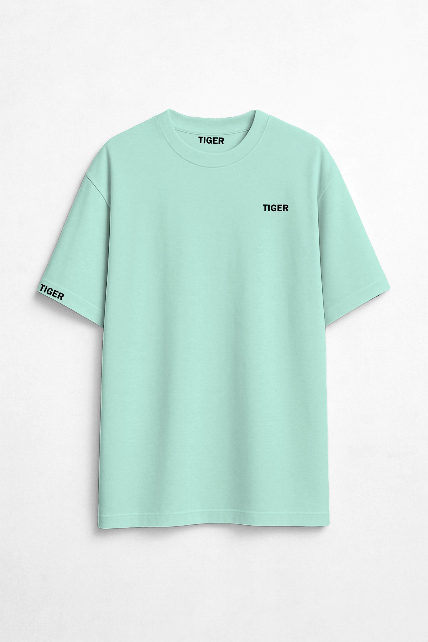 Oversized T'shirt mens street wear round neck cotton