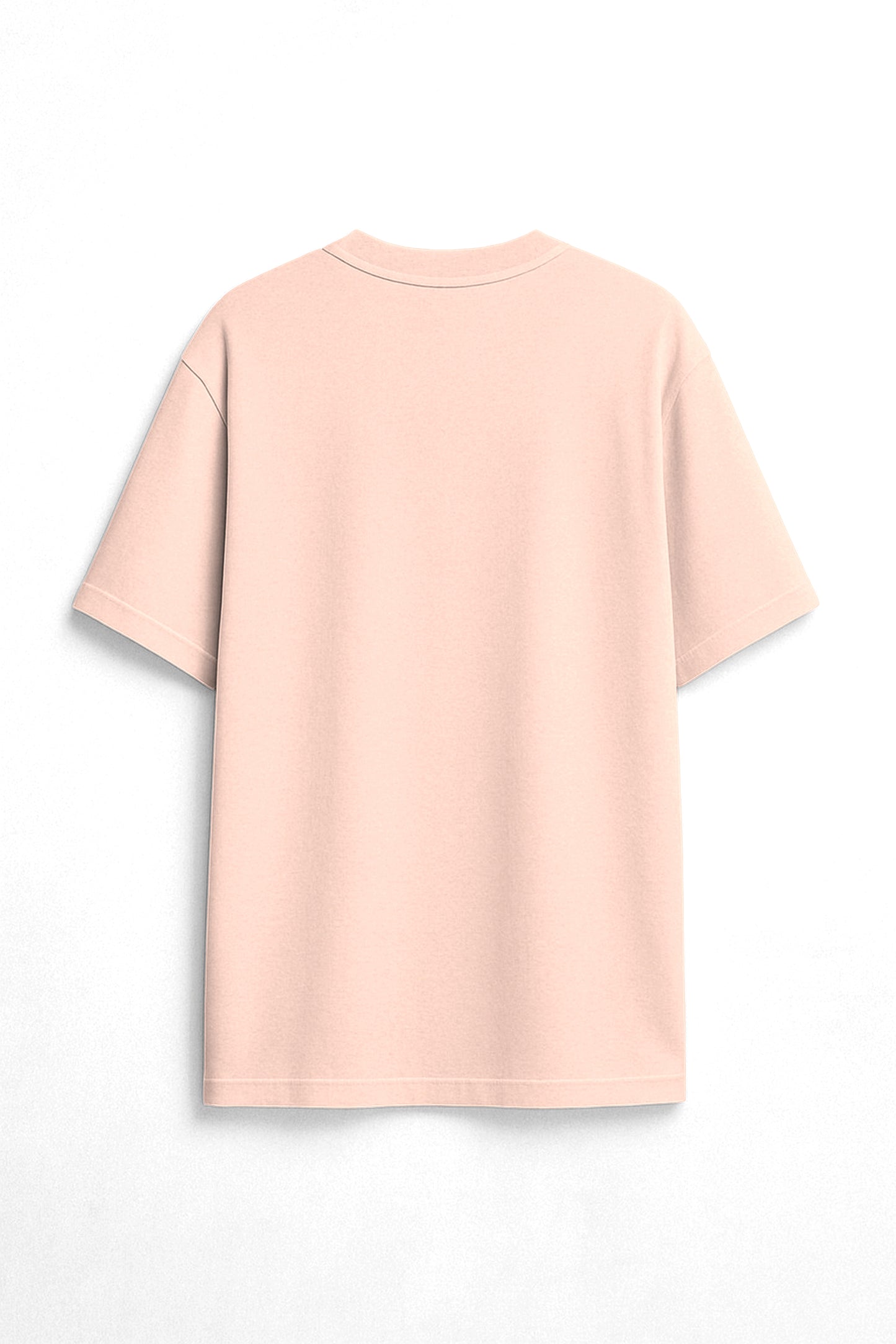 Oversized T'shirt mens street wear round neck cotton