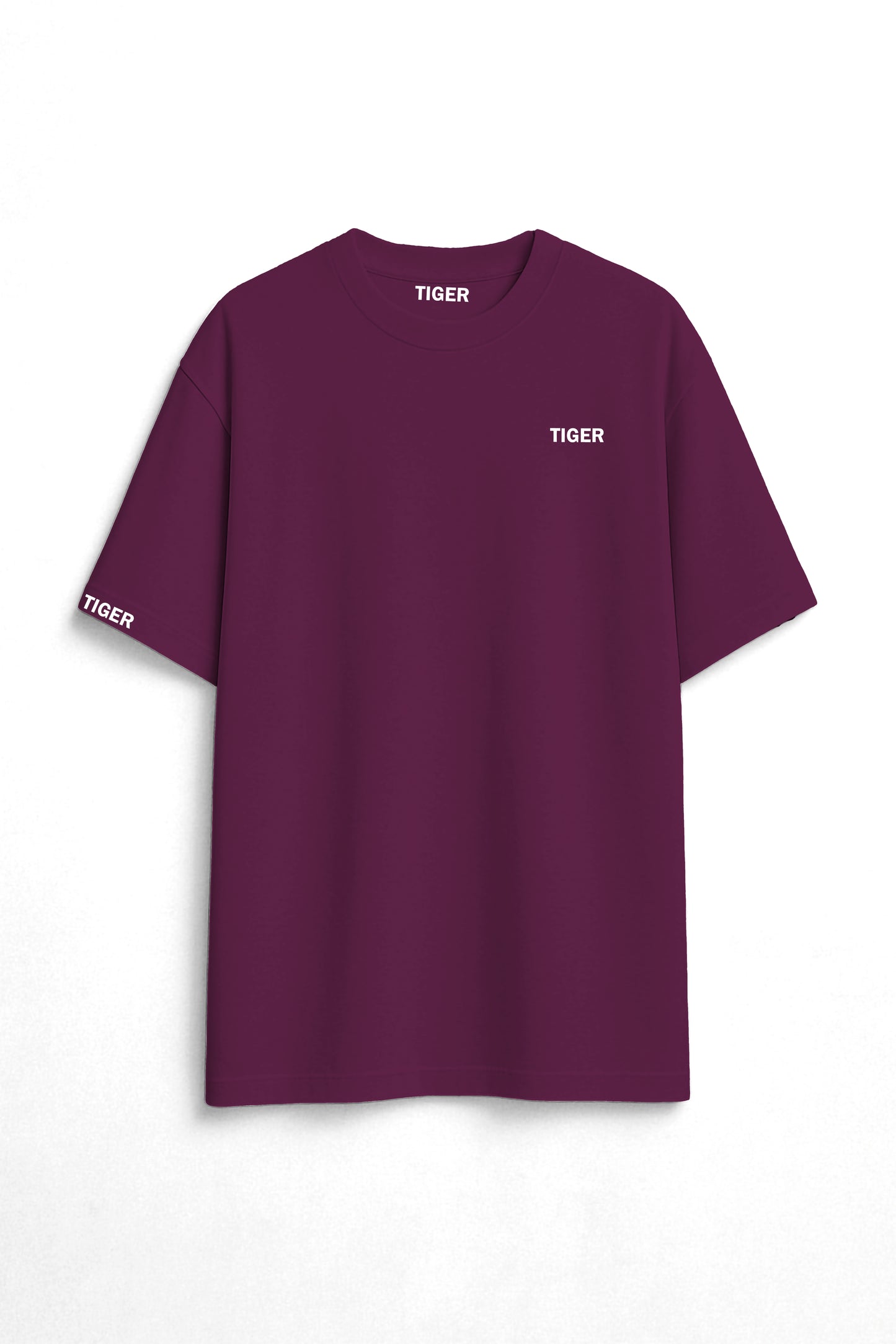 Oversized T'shirt mens street wear round neck cotton