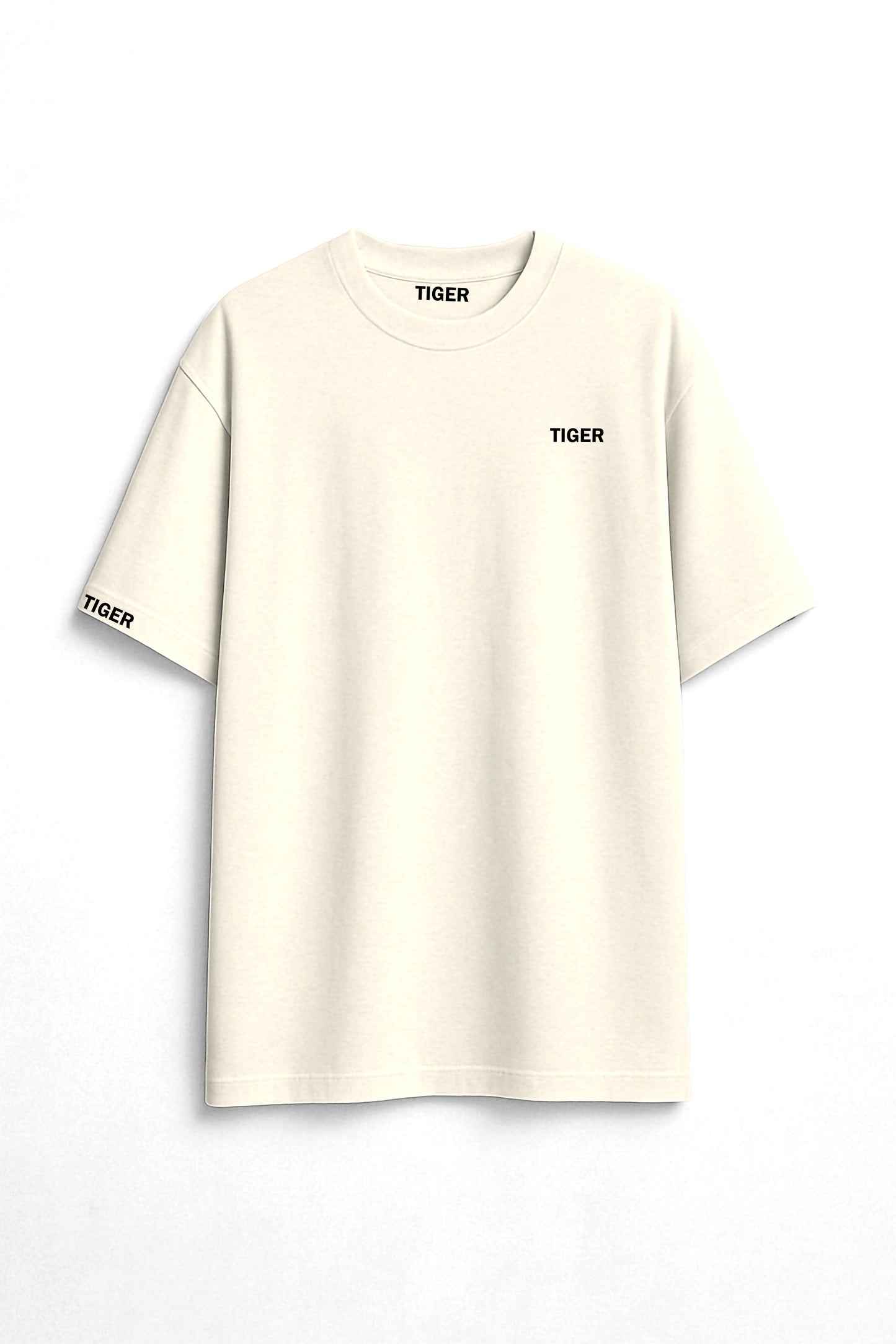 Oversized T'shirt mens street wear round neck cotton