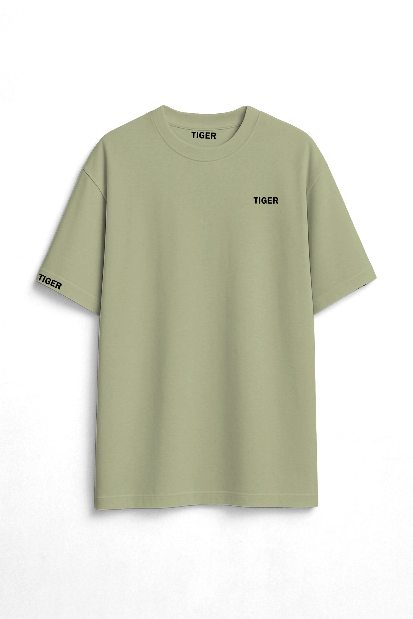 Oversized T'shirt mens street wear round neck cotton