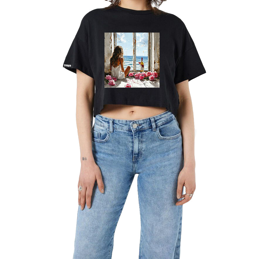 Crop T-shirt Women