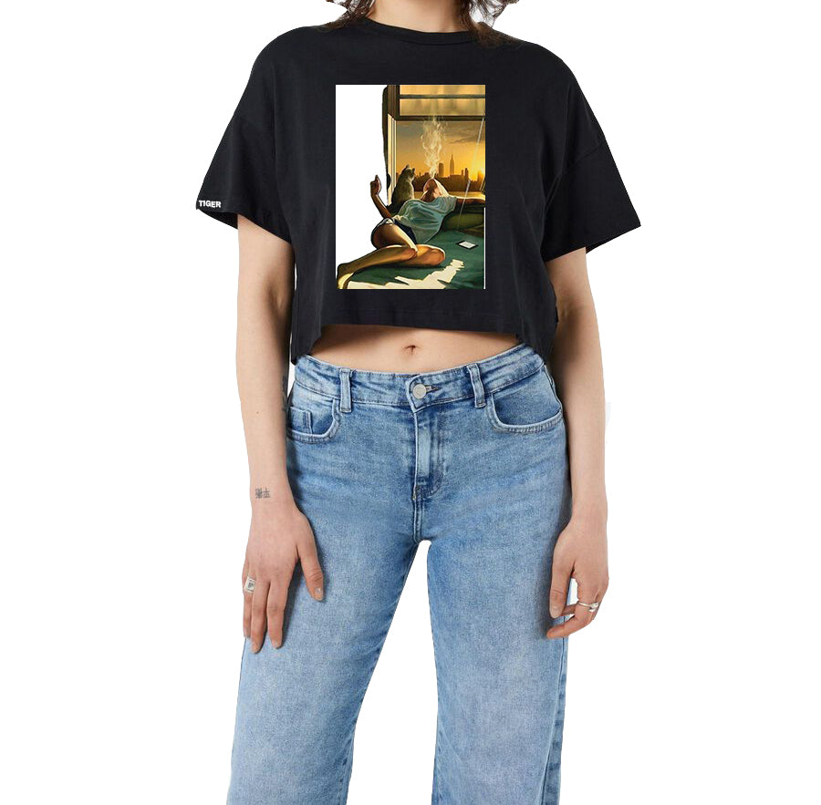 Crop T-shirt Women