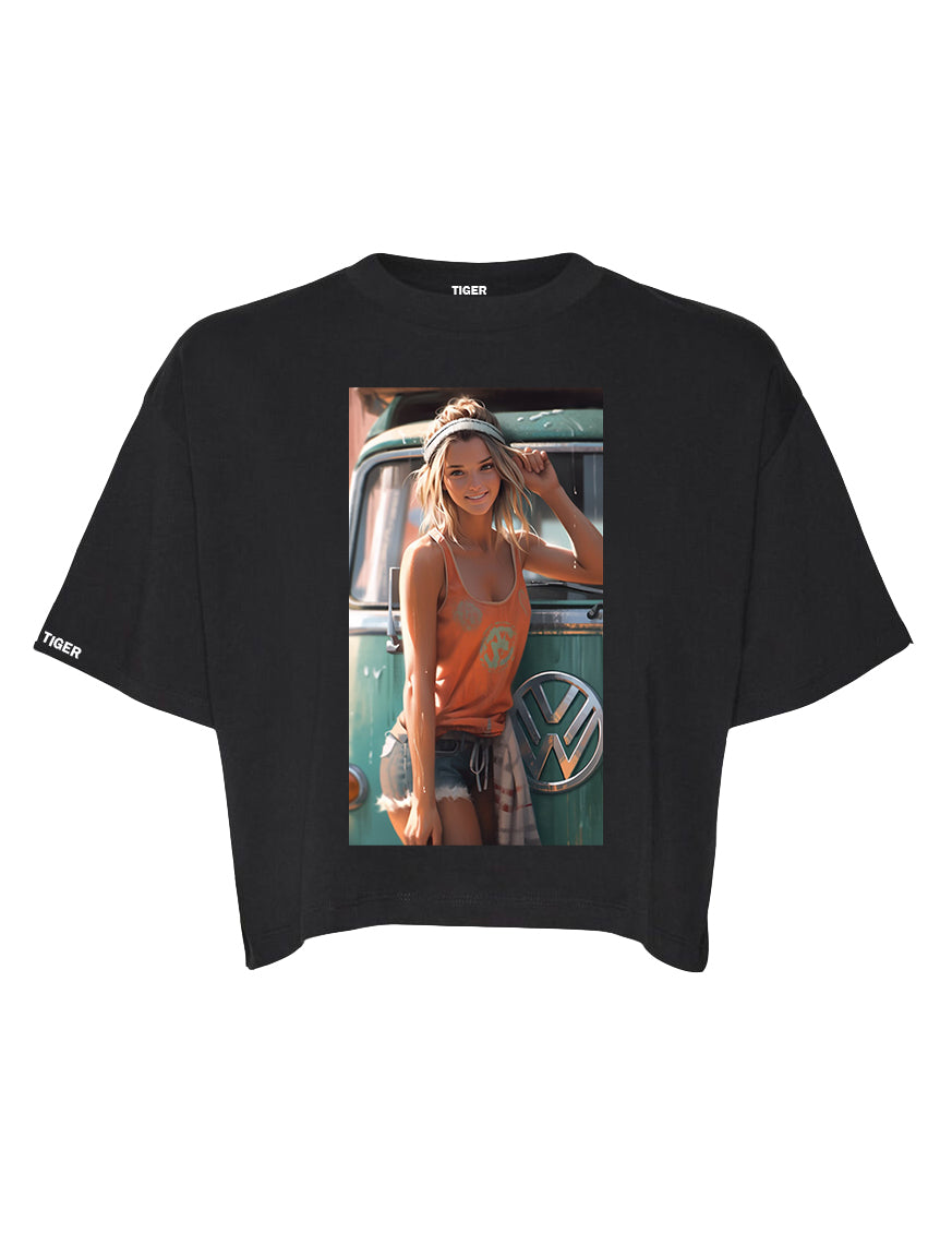 Crop T-shirt Women