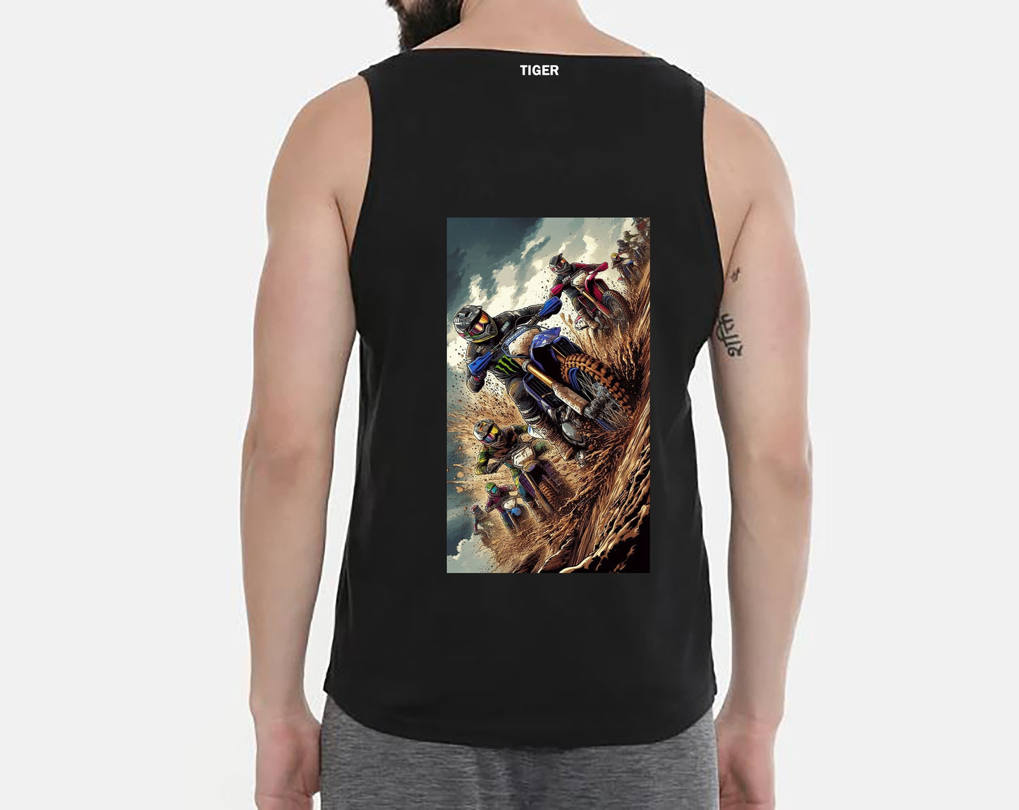 sleeveless t-shirt men's