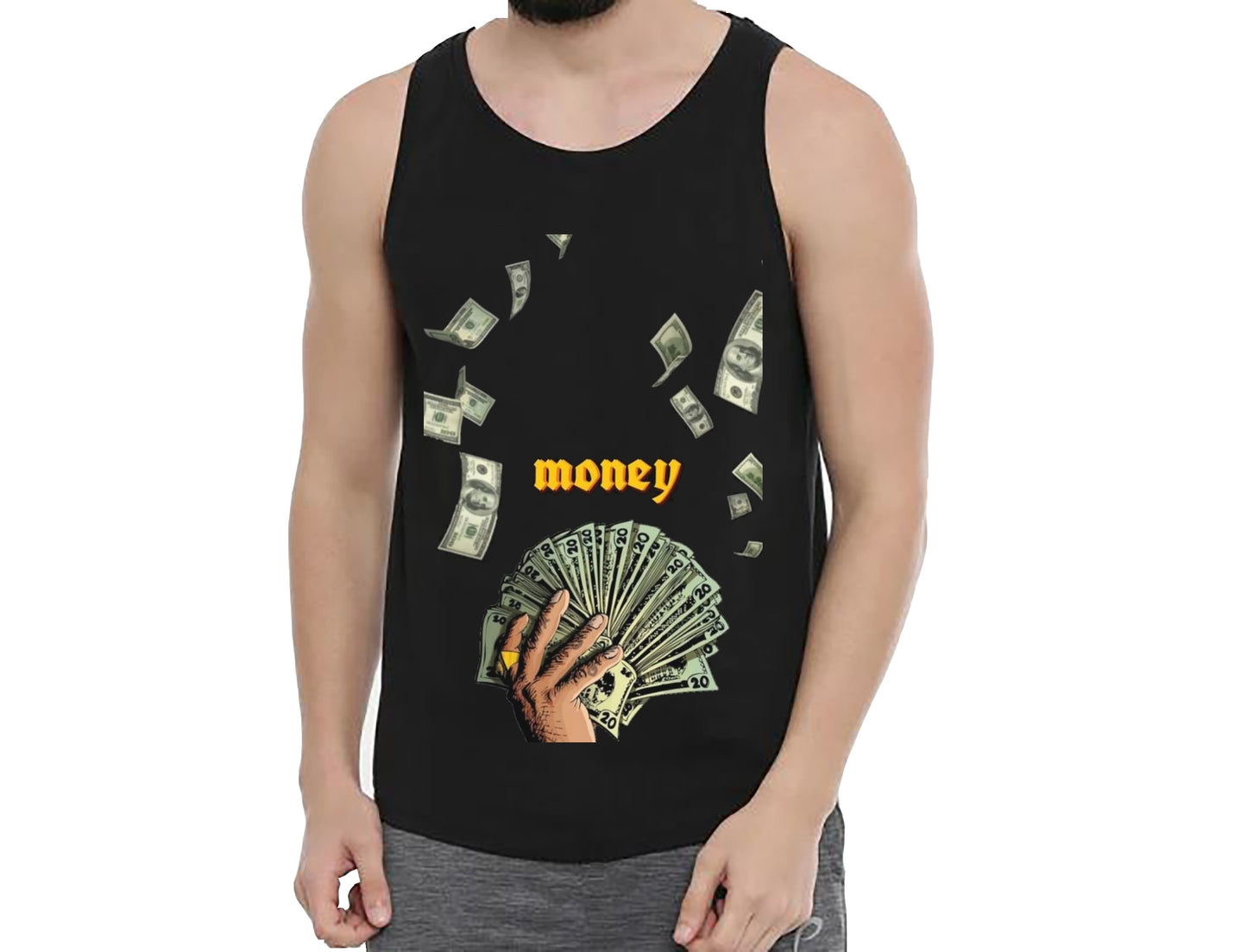 sleeveless t-shirt men's