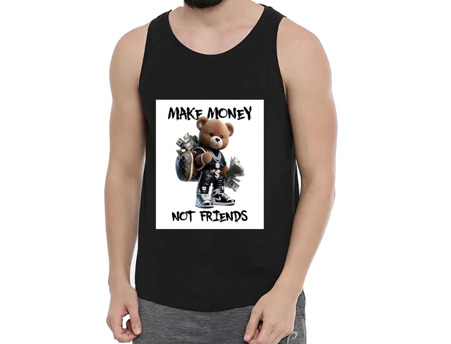 sleeveless t-shirt men's