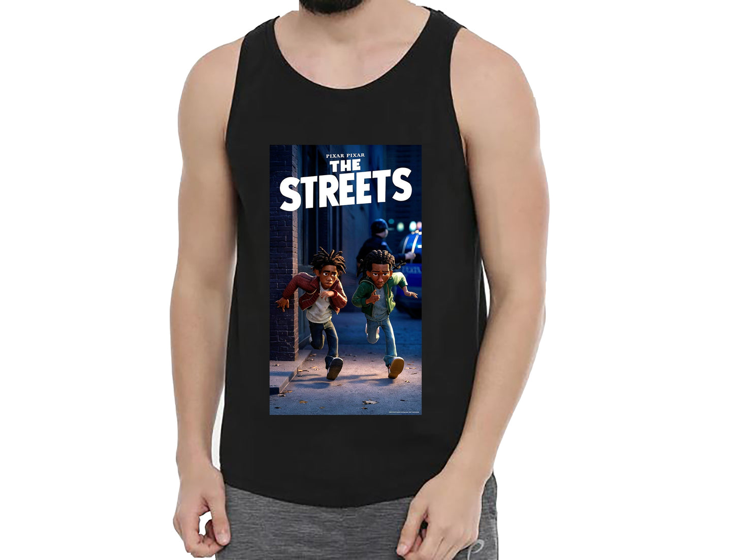 sleeveless t-shirt men's