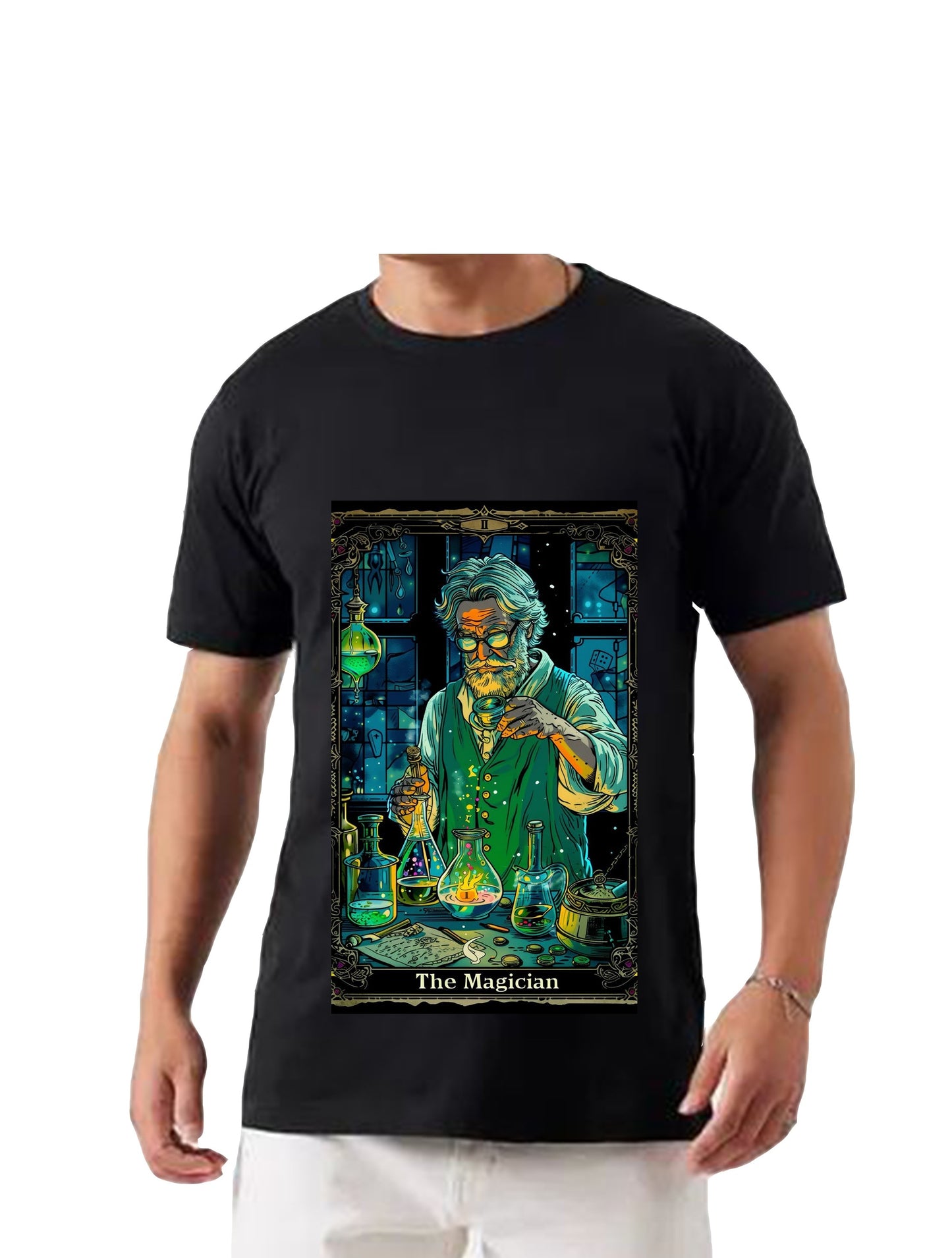 Oversized T'shirt mens street wear round neck cotton