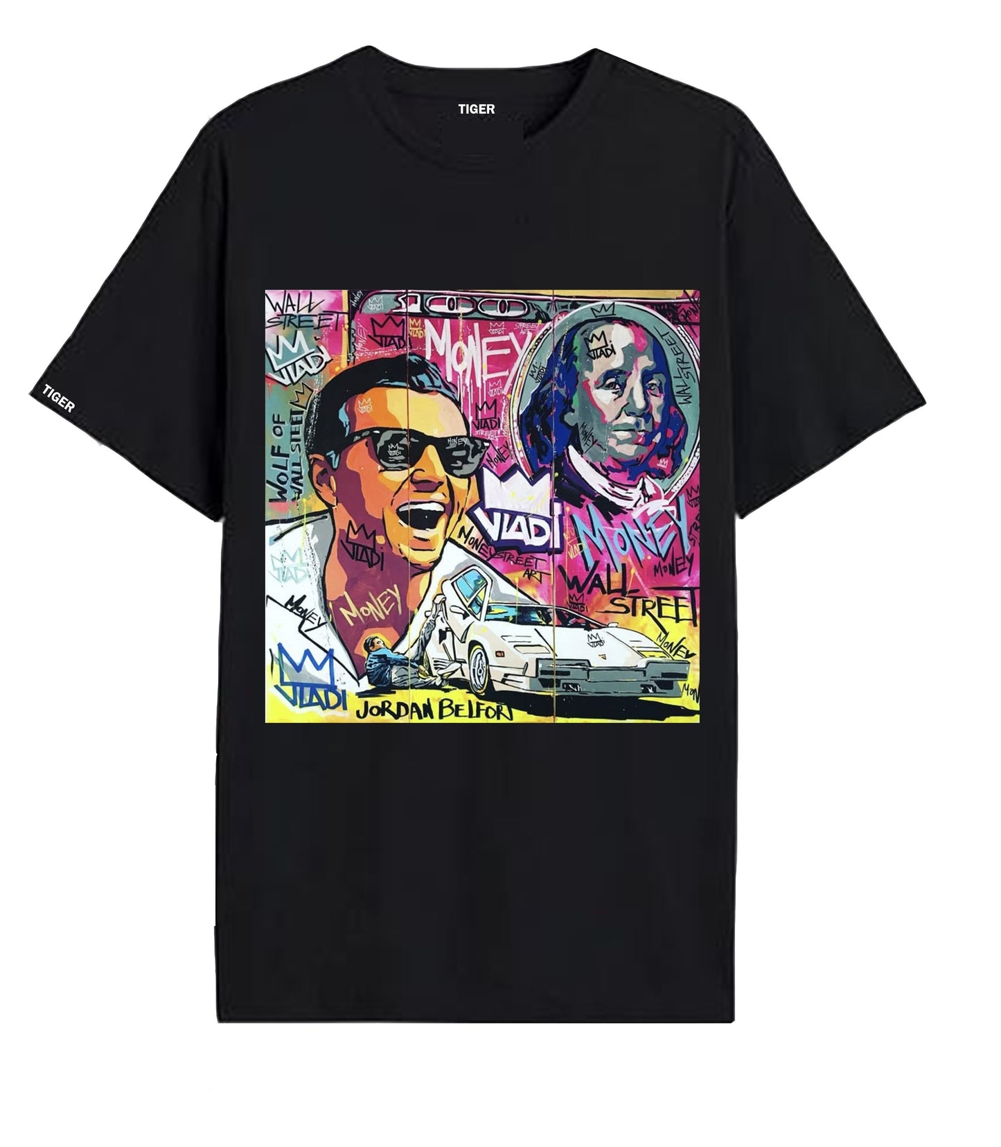 Oversized T'shirt mens street wear round neck cotton