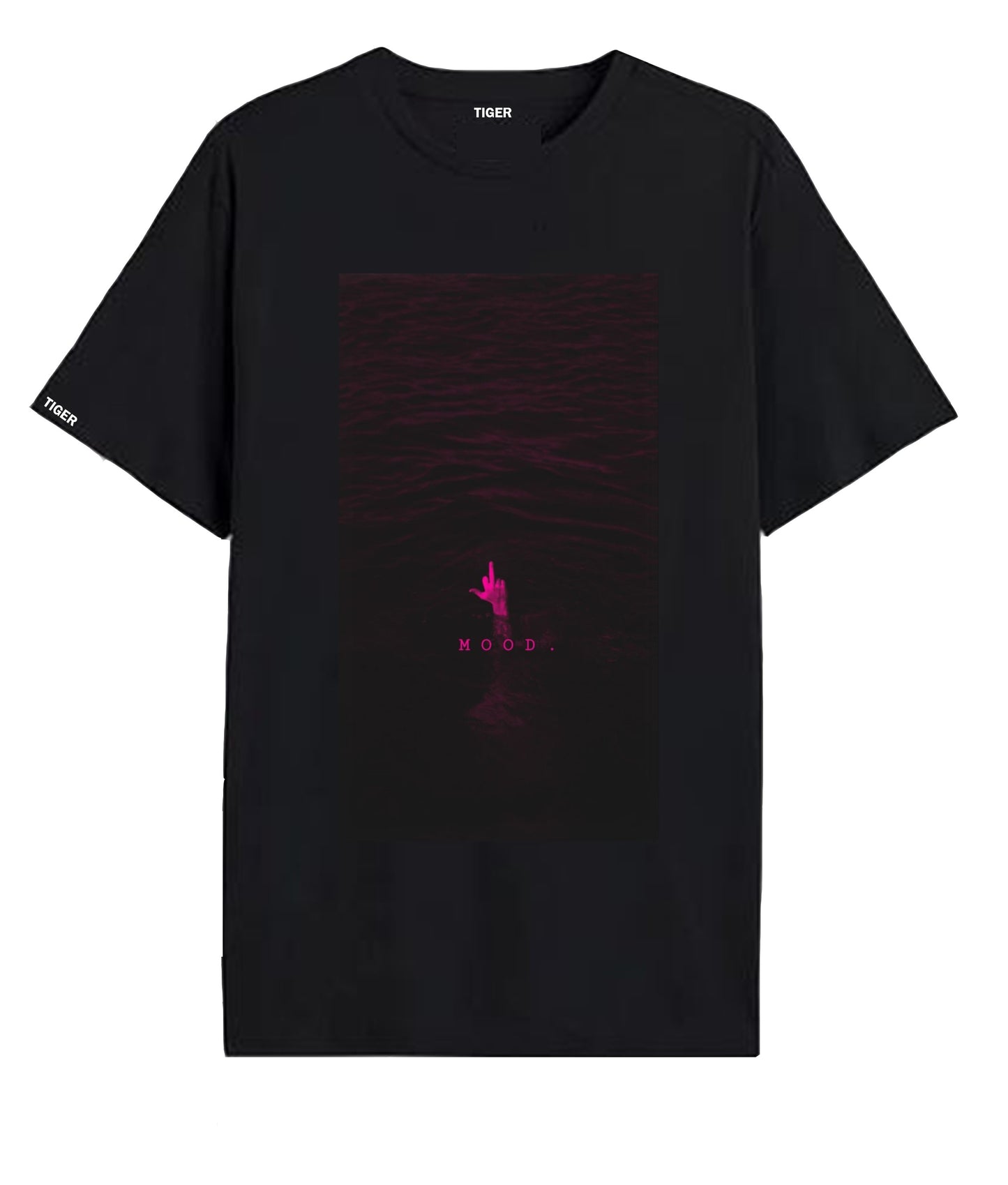 Oversized T'shirt mens street wear round neck cotton