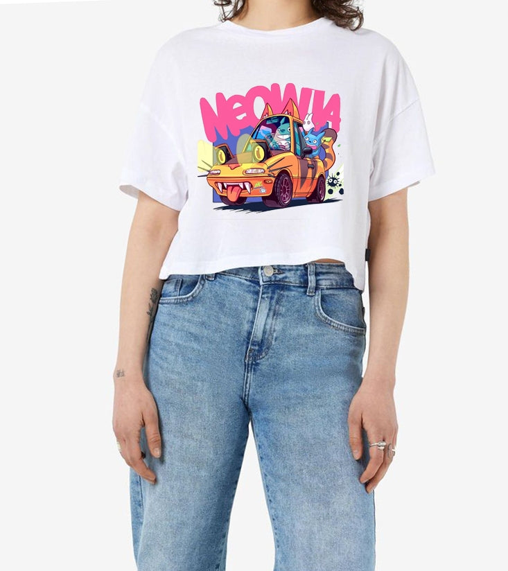 Crop T-shirt Women