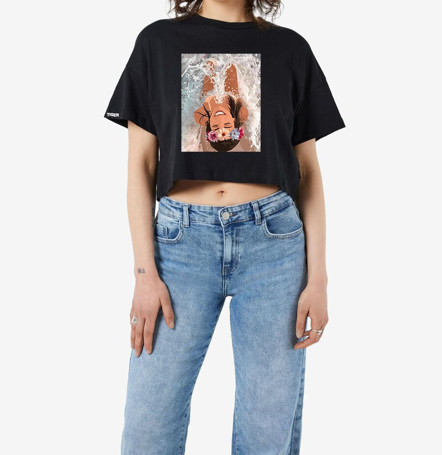 Crop T-shirt Women