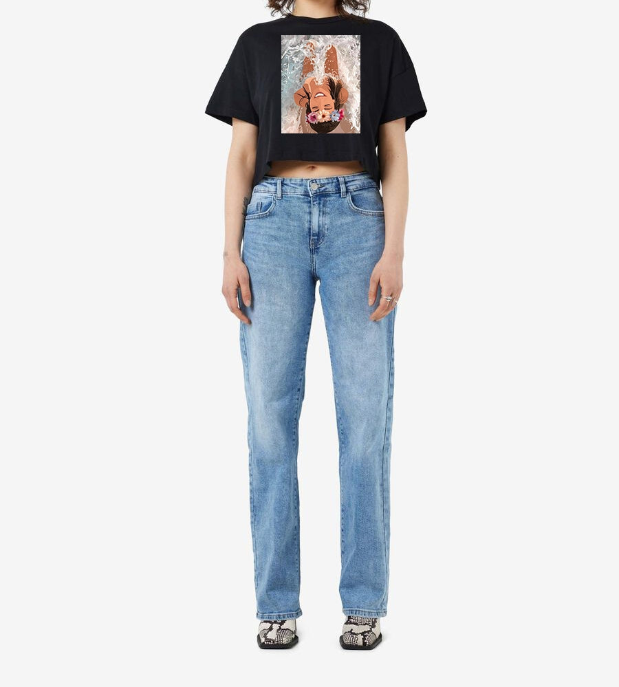 Crop T-shirt Women
