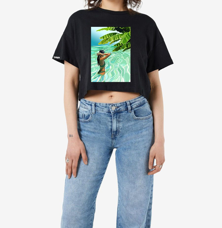 Crop T-shirt Women