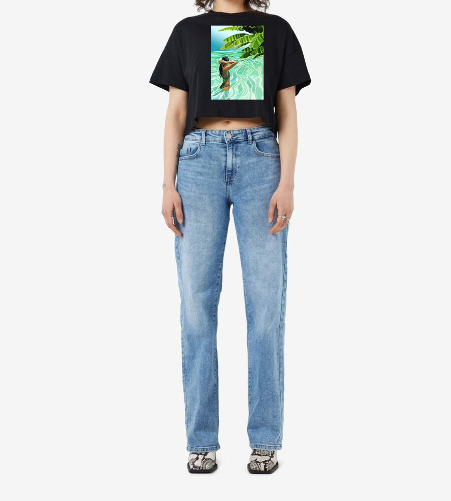 Crop T-shirt Women