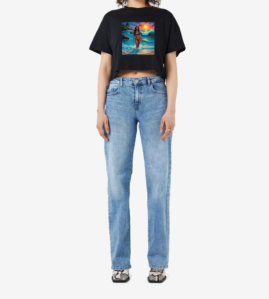 Crop T-shirt Women