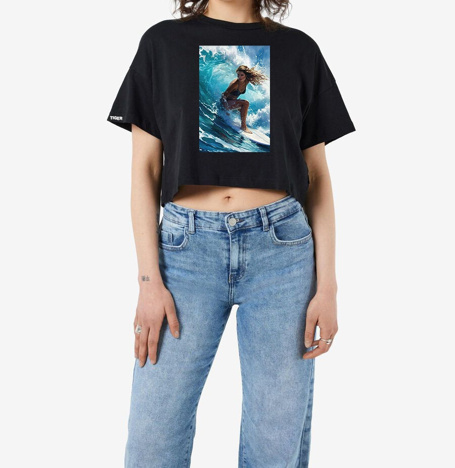 Crop T-shirt Women