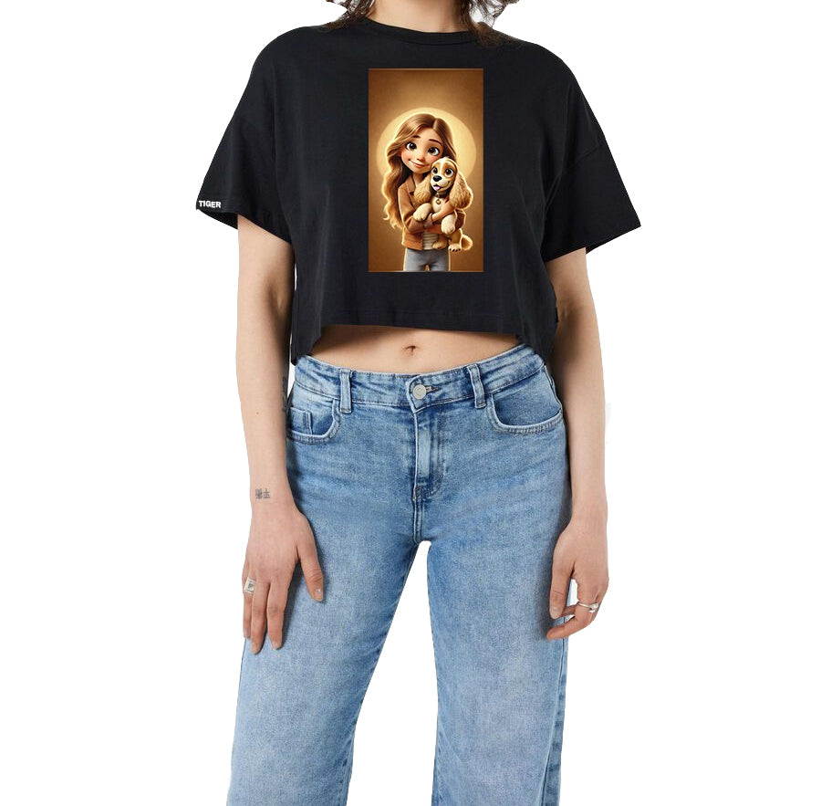 Crop T-shirt Women