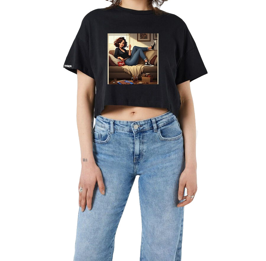 Crop T-shirt Women