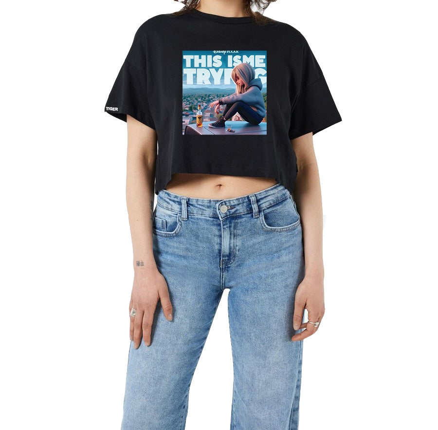Crop T-shirt Women