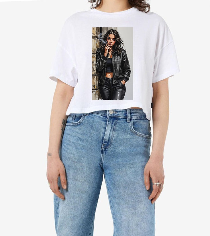 Crop T-shirt Women