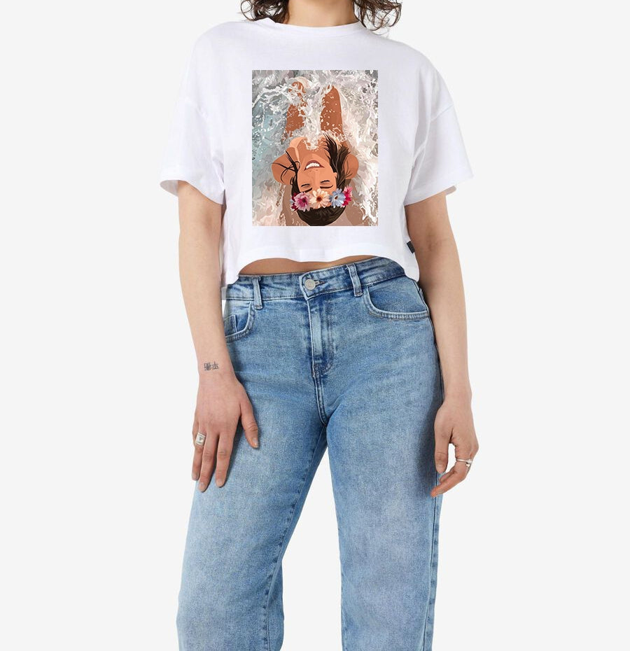 Crop T-shirt Women