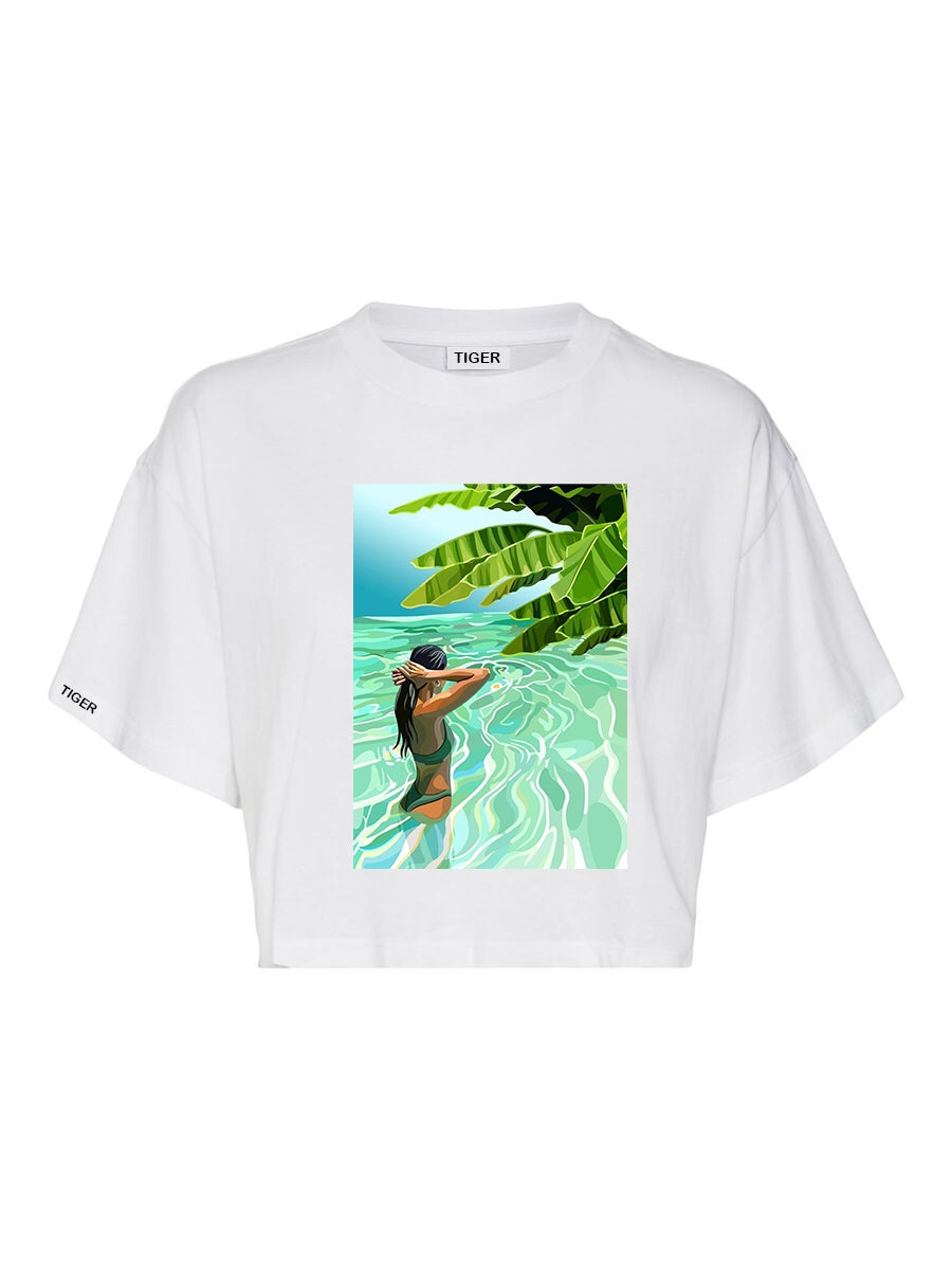 Crop T-shirt Women