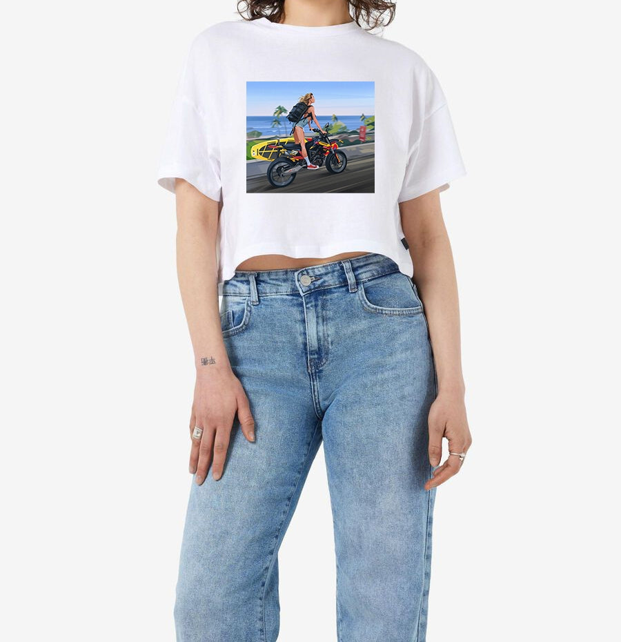 Crop T-shirt Women