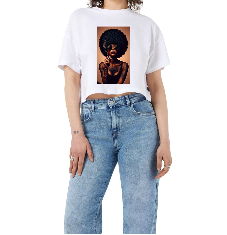 Crop T-shirt Women