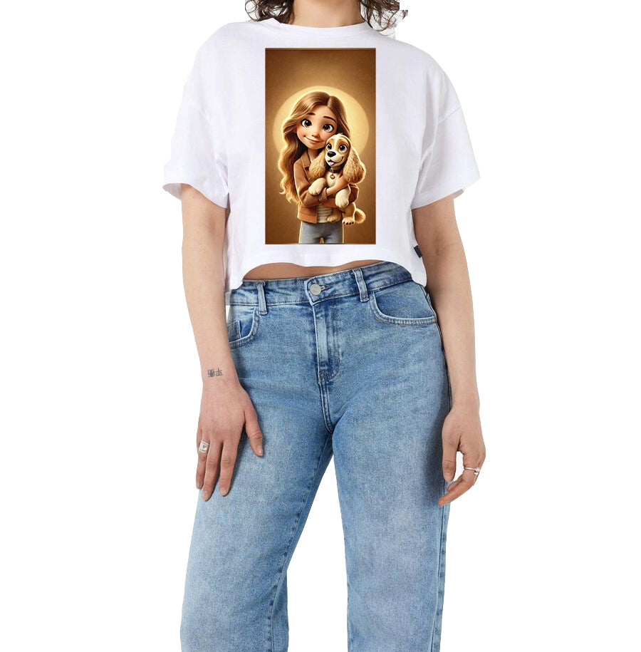 Crop T-shirt Women