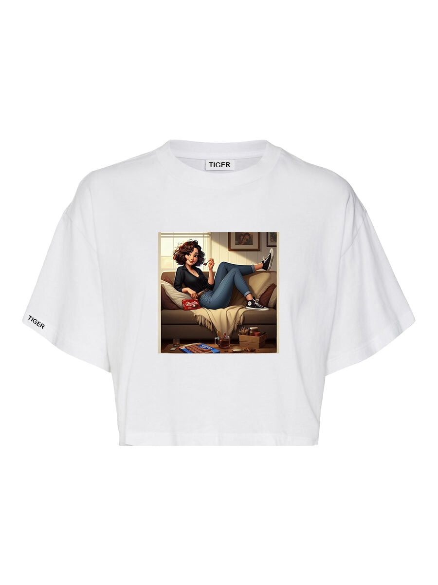 Crop T-shirt Women