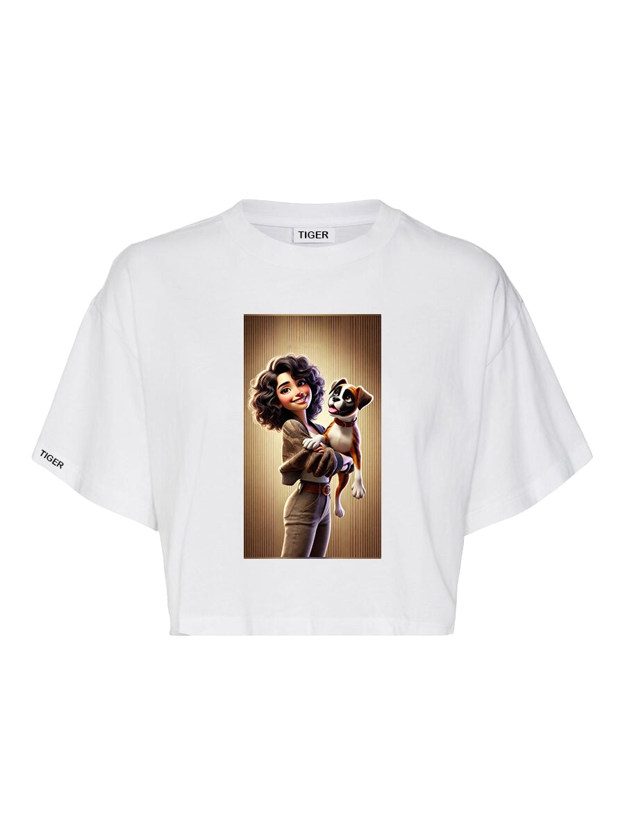 Crop T-shirt Women