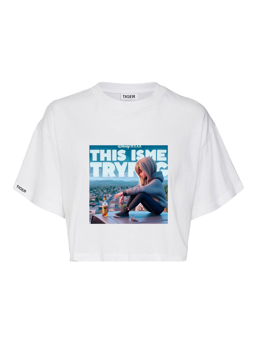 Crop T-shirt Women