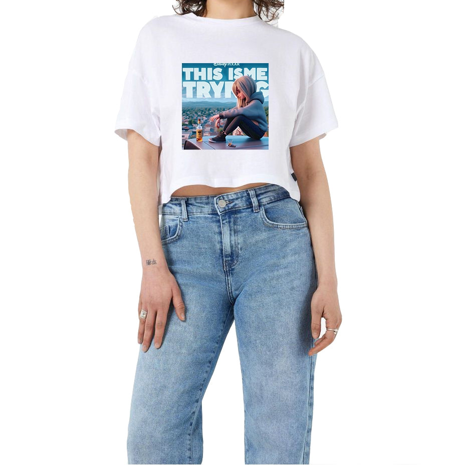 Crop T-shirt Women