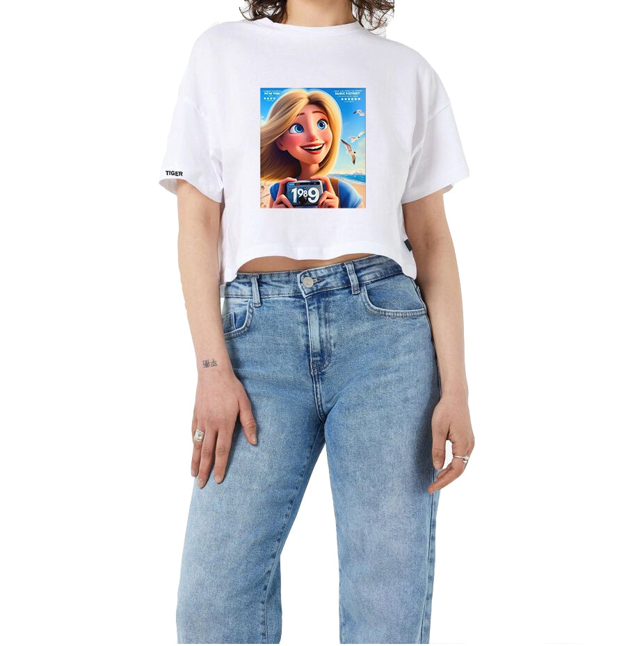Crop T-shirt Women