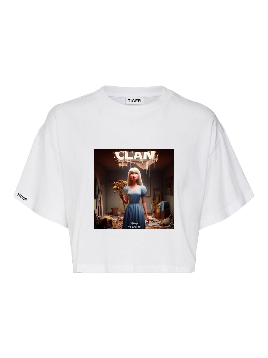 Crop T-shirt Women