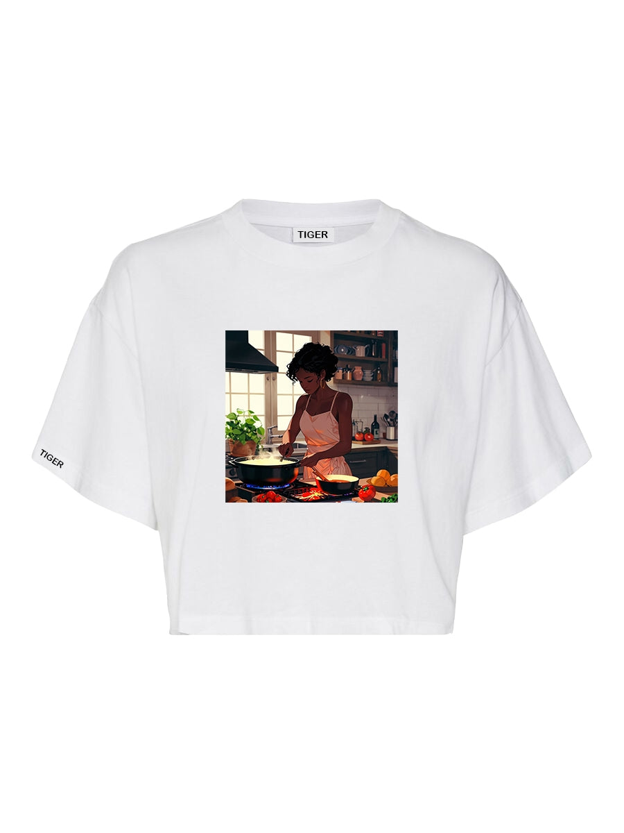 Crop T-shirt Women