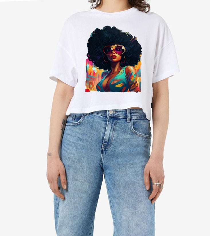 Crop T-shirt Women