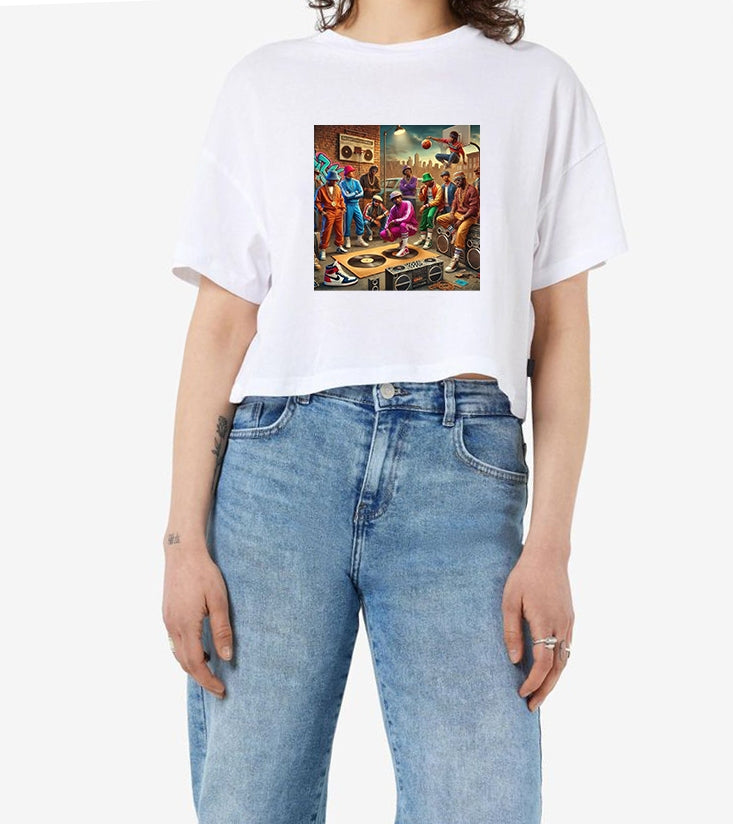 Crop T-shirt Women