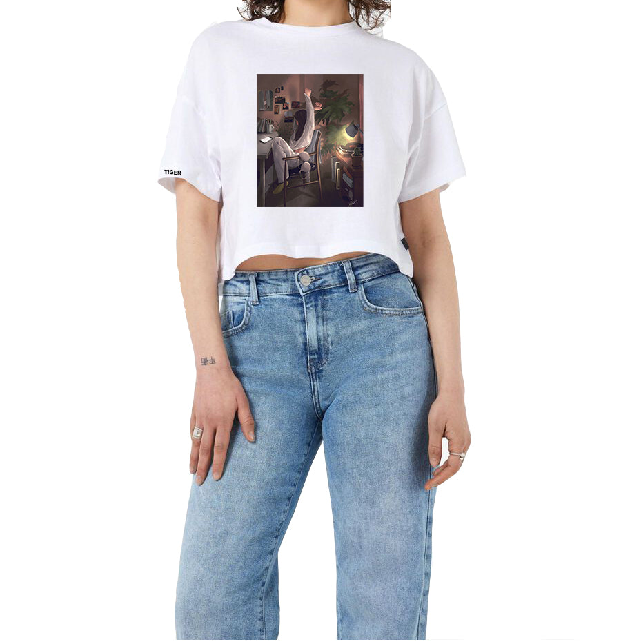Crop T-shirt Women