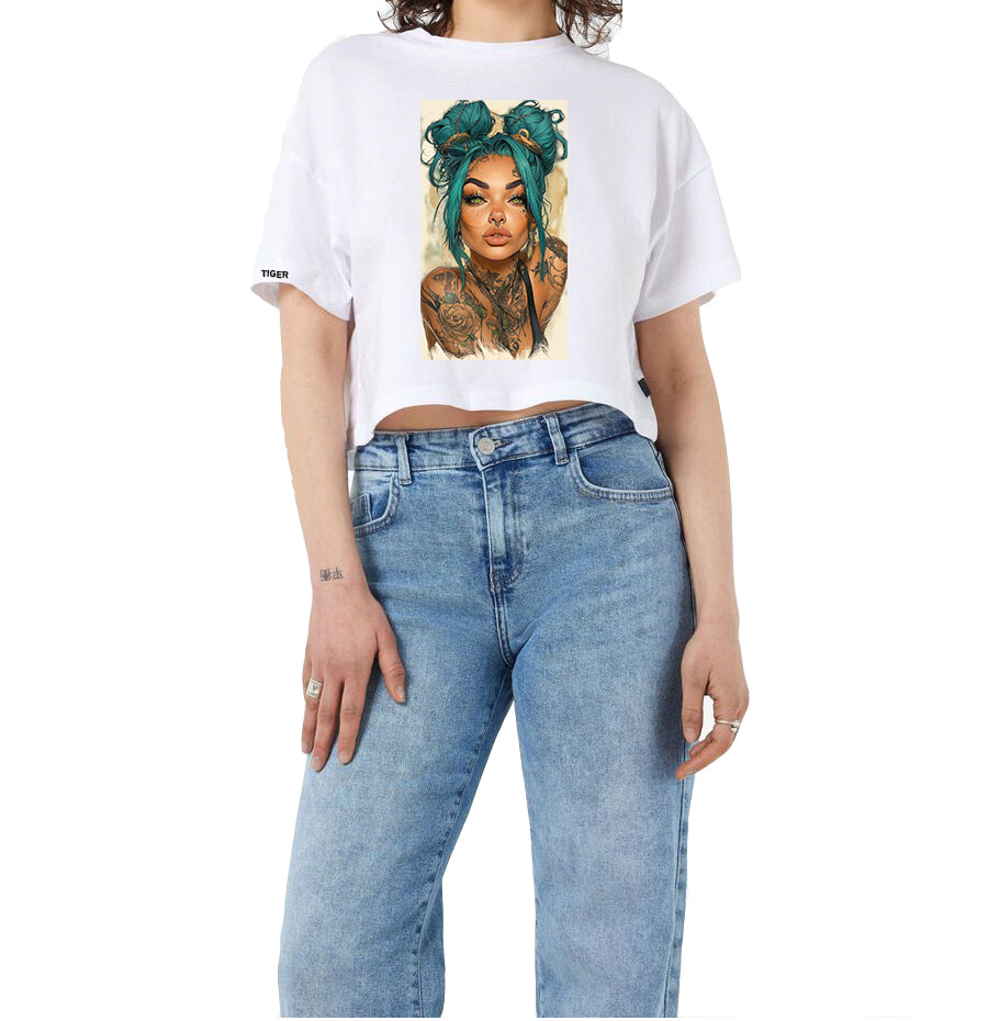 Crop T-shirt Women