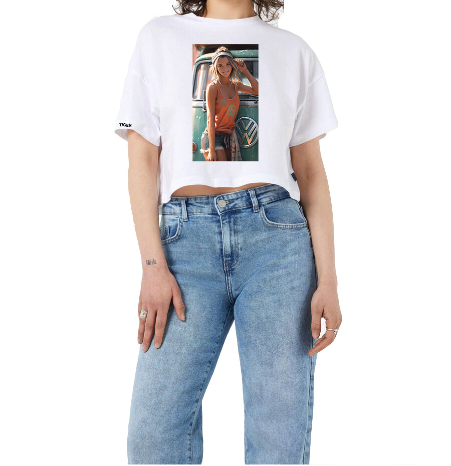 Crop T-shirt Women