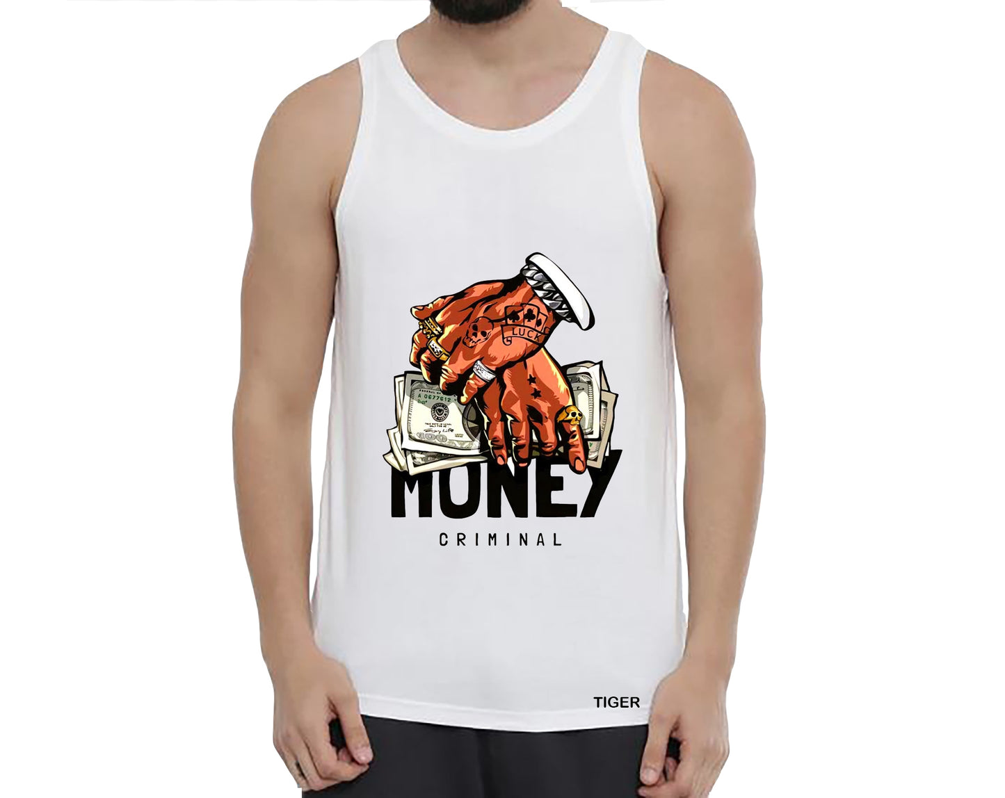 sleeveless t-shirt men's