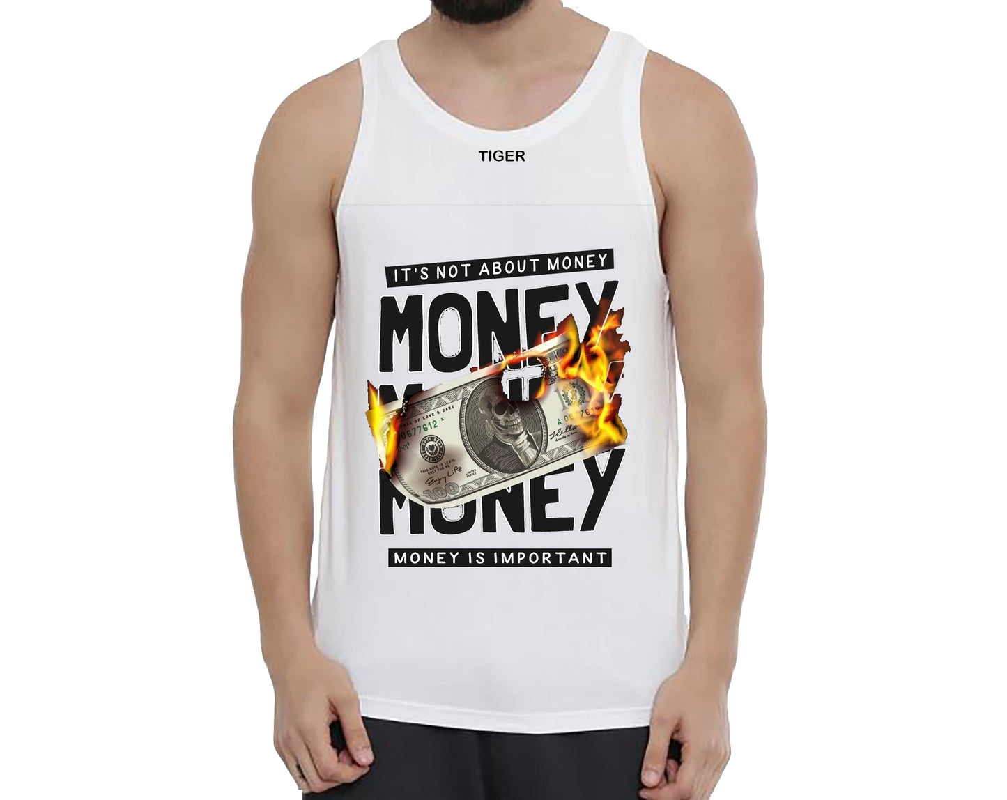 sleeveless t-shirt men's