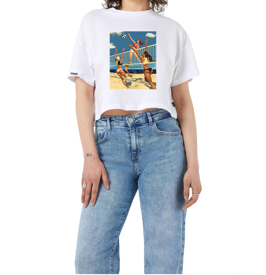 Crop T-shirt Women